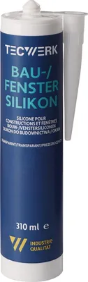 Produktbild von Bau-/Fenstersilikon transparent 310 ml