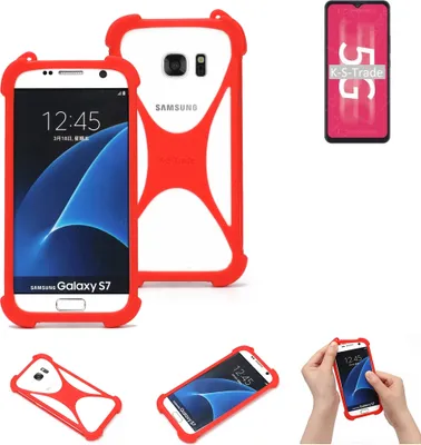 Produktbild von K-S-Trade Handy-Hülle kompatibel mit ZTE Blade 20 5G Schutz-Hülle Bumper Silikon Schutz Hülle Cover Case Silikoncase Silikonbumper TPU Softcase