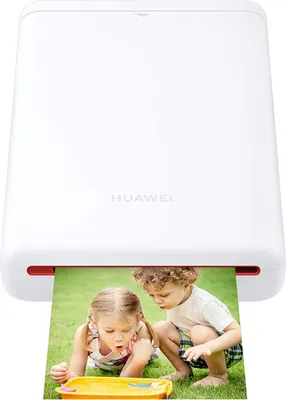 Imagen del producto de Huawei Pocket, tecnología ZINK (sin tinta), 313 x 490 DPI, 2" x 3" (5x7.6 cm), Impresión sin bordes, Bluetooth, Impresión directa