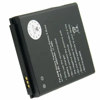 Immagine prodotto di Batteria adatta solo per il Samsung Galaxy ACE 2, Samsung GT-I8160 batteria 3000mah con cover aggiuntiva in bianco e blu scuro