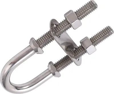 Image de Boulon en forme de U pour la proue d'un bateau de plaisance en acier inoxydable 304 argent