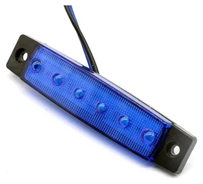 Produktbild von LED-Markierungsleuchte, Positions-/Begrenzungsleuchte, Licht mit 6 LEDs, 24 V,