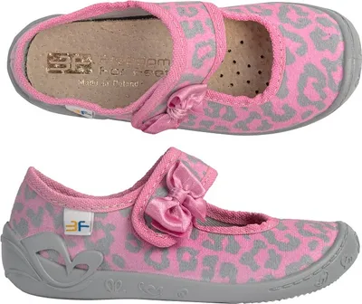 Obrázok produktu pre 3F Dievčenské balerínky Atena 4A3/18 Zapínanie na suchý zips Ružová 32