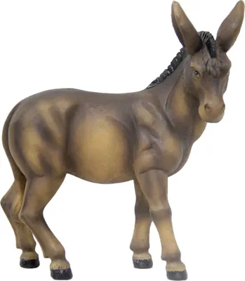 Produktbild von Krippenzubehör Esel 7,7 cm für 11 cm Figuren aus Polyresin