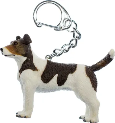 Produktbild von Hund Schlüsselanhänger Miniblings Jack Russell Terrier Schlüsselring Haustier
