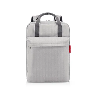 Produktbild von reisenthel allday backpack M, Rucksack, Freizeitrucksack, Tasche, Handgepäck, Herringbone Grey, 15 L, EJ7074