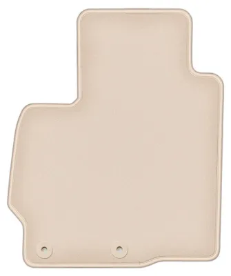 Produktbild von DURBAN Beige Velours-Fahrerfußmatte für Peugeot 4007 Crossover (2007-2012)