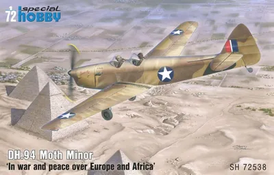 Produktbild von Special Hobby 100-SH72538 - 1/72 DH.94 Moth Minor 'In war and peace over Europe and Africa'