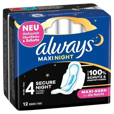 Produktbild von Always Maxi Night, 12 Stück(e)