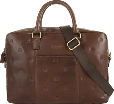 Produktbild von mano Aktentasche Don Leon Herren, Damen 020671 braun