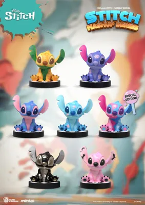 Image de Lilo & Stitch Mini Egg Attack Blind Box Figuren 10 cm Stitch Mashup Series Sortiment (6)
