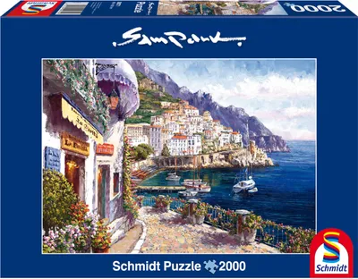 Produktbild von 2000 Teile Schmidt Spiele Puzzle Sam Park Amalfi am Nachmittag 59271