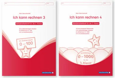 Produktbild von Ich kann rechnen 3&4 - 2 Schülerarbeitshefte für die 3. Klasse