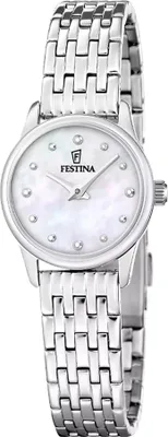 Produktbild von Festina Damenuhr Mademoiselle Armbanduhr Edelstahl silber UF20749/1