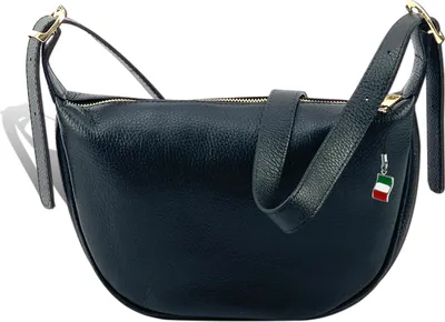 Produktbild von Florence Damen Umhängetasche Tasche schwarz Leder Größe 27x7x17 D2OTF835S1