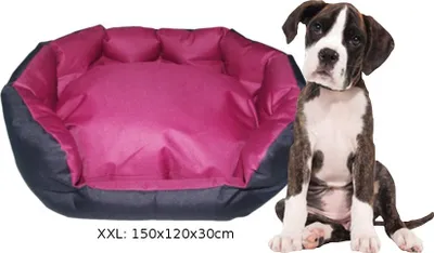 Produktbild von Hundebett TB5008XXL rot Hundekorb Hundekissen Hundesofa Tierbett Katzenbett