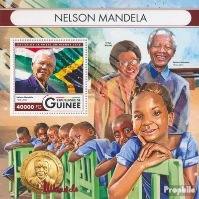 Produktbild von Briefmarken Guinea 2016 Mi Block 2698 (kompl. Ausgabe) postfrisch Nelson Mandela