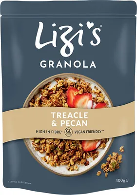 Produktbild von LIZI's Granola, Treacle & Pecan 400g