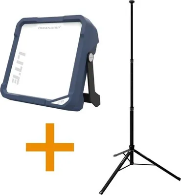 Immagine prodotto di Set di illuminazione Scangrip: lampada LED + treppiede da 2 m