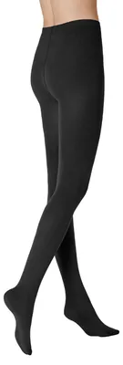 Productafbeelding van KUNERT dameskousen, model Sensual Baumwolle, verwarmend, zwart, maat 42/44