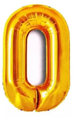 Obrázek produktu pro Zlatý fóliový balón 9 – GoParty