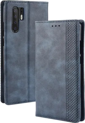 Produktbild von Mobigear Sensation  Huawei P30 Pro Hülle Klapphülle Geldbörse - Blau