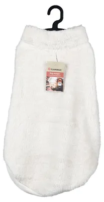 Produktbild von Flamingo Hundepullover Fergi weiß, Rückenlänge: 55 cm