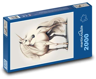 Obrázek produktu pro martinpuzzle - Puzzle 2000 - Kůň jednorožec