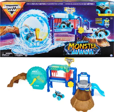 Image de Spin Master Monster Jam Play Set Car Wash