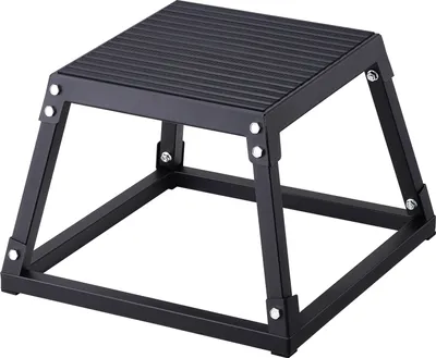 Zdjęcie produktu dla VEVOR Plyometric jump box, 305 mm plyo box, platforma plyometryczna plyo box czarna, antypoślizgowa platforma do ćwiczeń fitness do treningu domowego, treningu siłowego, treningu ud