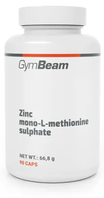 Produktbild von GymBeam - Zink Mono-L-Methionin Sulfat, 90 Kapseln