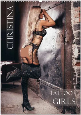Produktbild von Christina - Tattoo Girls (Wandkalender 2026 DIN A2 hoch), CALVENDO Monatskalender