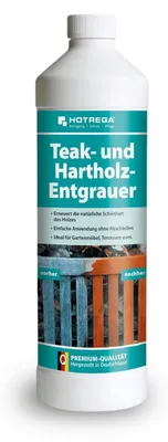 Produktbild von HOTREGA Teakholz und Hartholz Entgrauer 1L