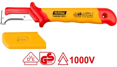 Imagen del producto de Cuchillo eléctrico Total THIDCK1851, cuchillo para cables, industrial