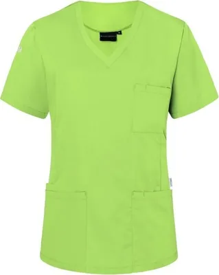 Produktbild von KARLOWSKY Damen Schlupfkasack ESSENTIAL V-Neck Regular Kiwi L
