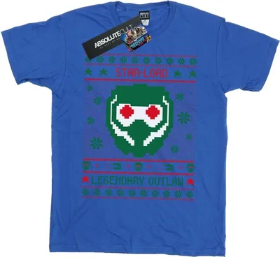 Produktbild von Marvel - "Guardians Of The Galaxy Vol. 2" T-Shirt für Herren BI28548 (S) (Königsblau)