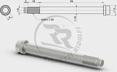 Produktbild von Achsschenkelschraube M10, L= 94 + 18mm