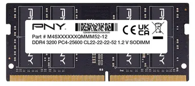 Obrázok produktu pre Modul pamäte PNY Performance 16 GB 1 x 16 GB DDR4 260-pinový SO-DIMM