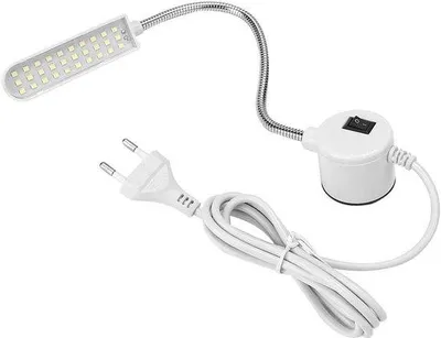 Zdjęcie produktu dla Magnetyczna lampa robocza LED o mocy 6 W do szycia i stołu warsztatowego