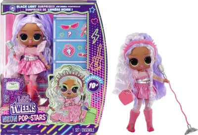 Produktbild von L.O.L. Surprise! Tweens Neon Pop Stars - Kitty K, Modepuppe, Weiblich, 4 Jahr(e), Junge/Mädchen, Mehrfarbig