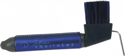 Image de Equitheme Je T'aime Brosse à sabots Argent Argent Taille unique