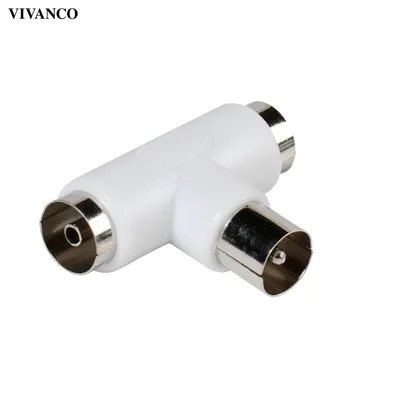 Produktbild von ViVanco™48/10 02RD, IEC, IEC, 2 x IEC, Männlich, Weiblich, Weiß