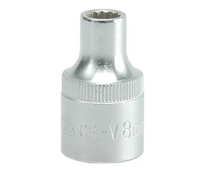 Obrázek produktu pro Nástavec 1/2" 8 mm dvanáctihranný