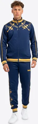 Zdjęcie produktu dla Męski dres slim fit MONUMENTAL Navy/Gold XL Lonsdale