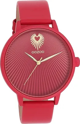 Immagine prodotto di Oozoo orologio da donna in pelle orologio analogico al quarzo bracciale rosa Timepieces D2UOC11247