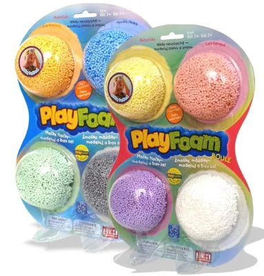 Zdjęcie produktu dla Pexi PlayFoam® Boule Zestaw 2 opakowań niebrudzącej modeliny