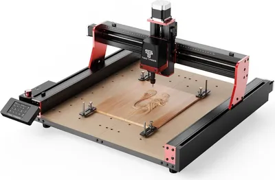 Produktbild von TwoTrees TTC 450 Pro - Professionelle CNC-Fräsmaschine, Play& Plug, neues Upgrade, für Holz und Acryl, Arbeitsbereich 460 x 460 mm