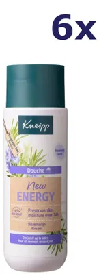 Produktbild von 6x Kneipp Douche 200 ml New Energy