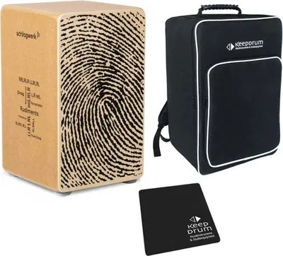 Image de Schlagwerk CP82 Cajon avec coussin d'assise et sac