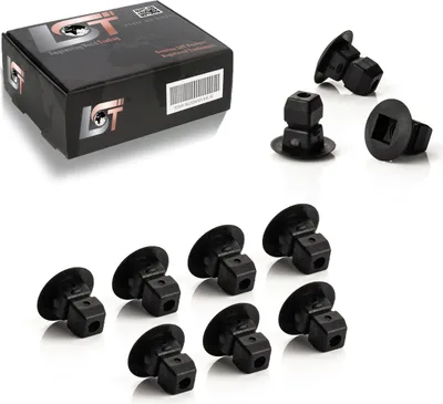 Produktbild von 10x Spreizmutter Einsteckmutter Radhausschale Radkasten Befestigung Clips FÜR VW